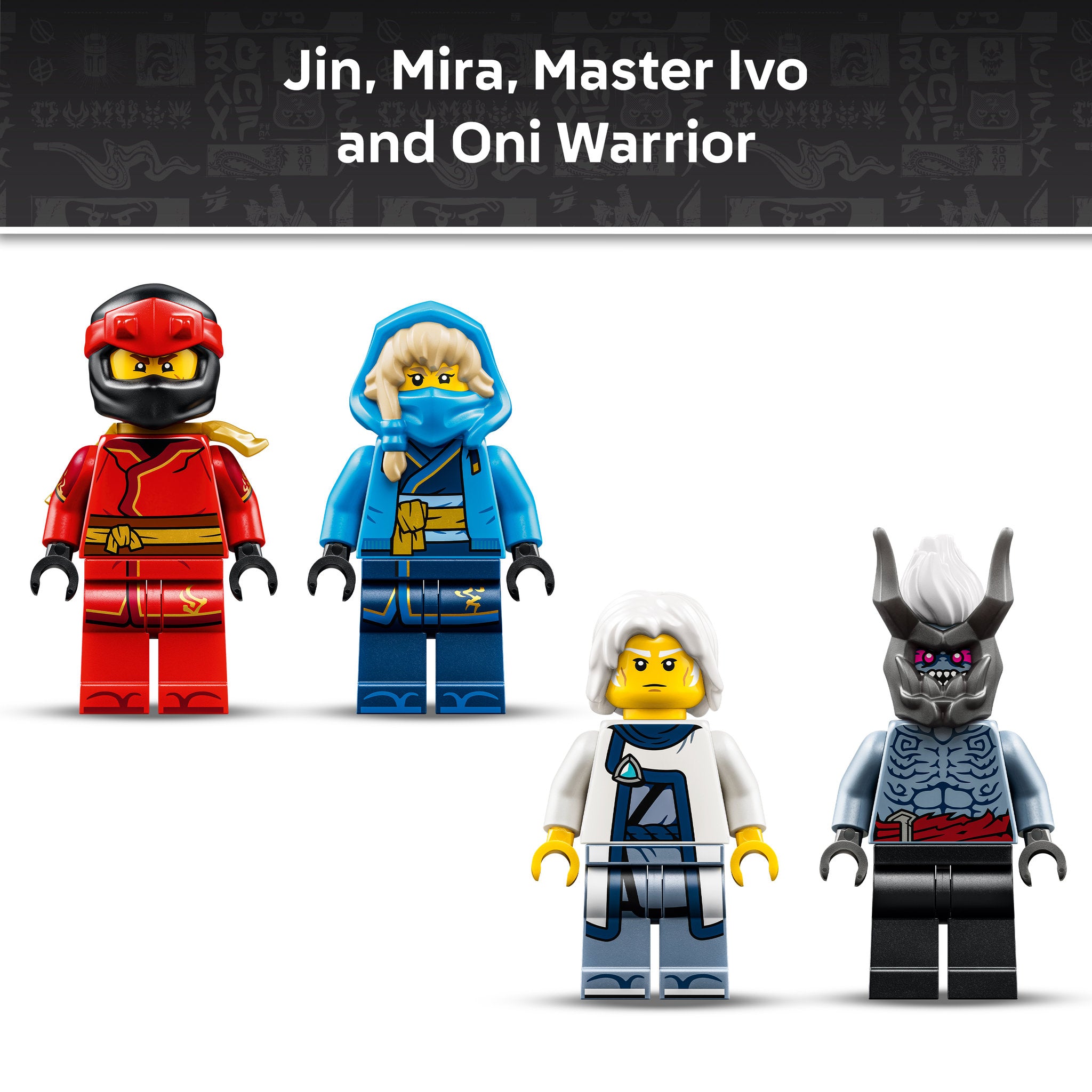 Minifigures included in LEGO 71871 NINJAGO Blade Of Time - Dragon & Oni Warrior Set