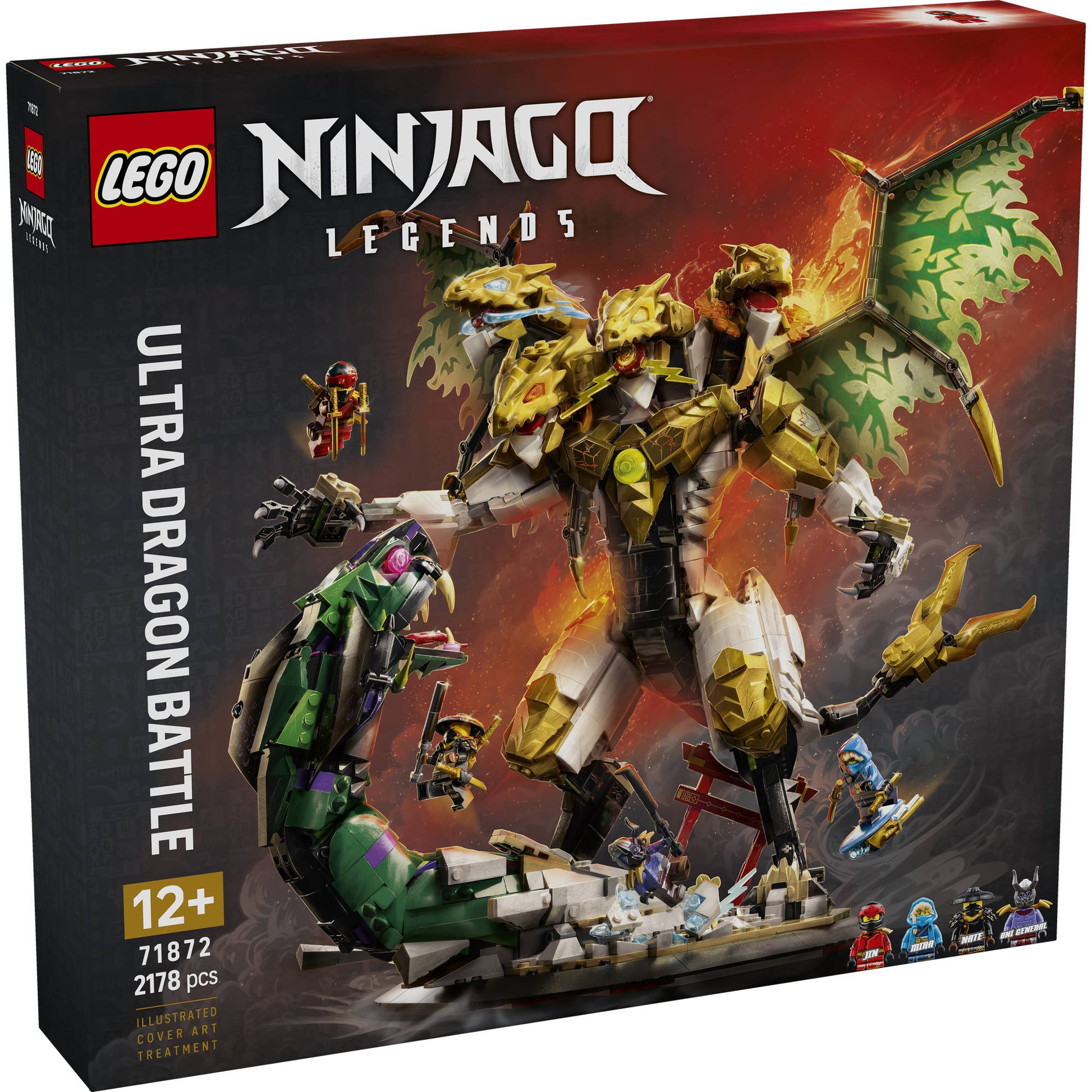 LEGO 71872 NINJAGO Ultra Dragon Battle Set in packaging