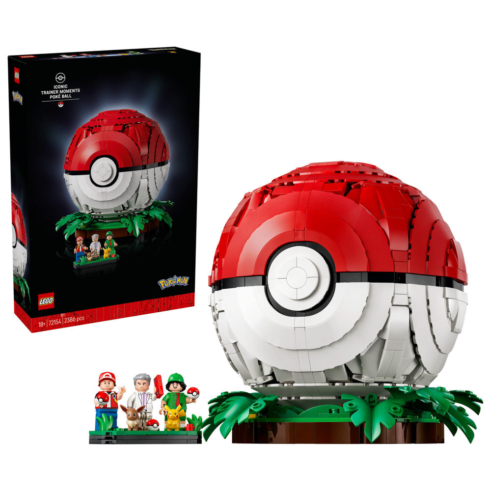 LEGO 72154 Pokémon Iconic Trainer Moments Poké Ball