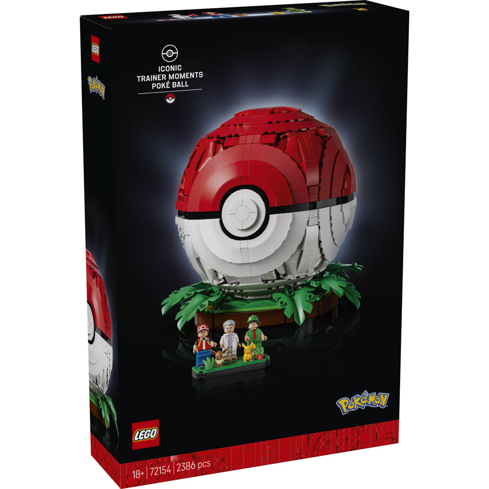 LEGO 72154 Pokémon Iconic Trainer Moments Poké Ball