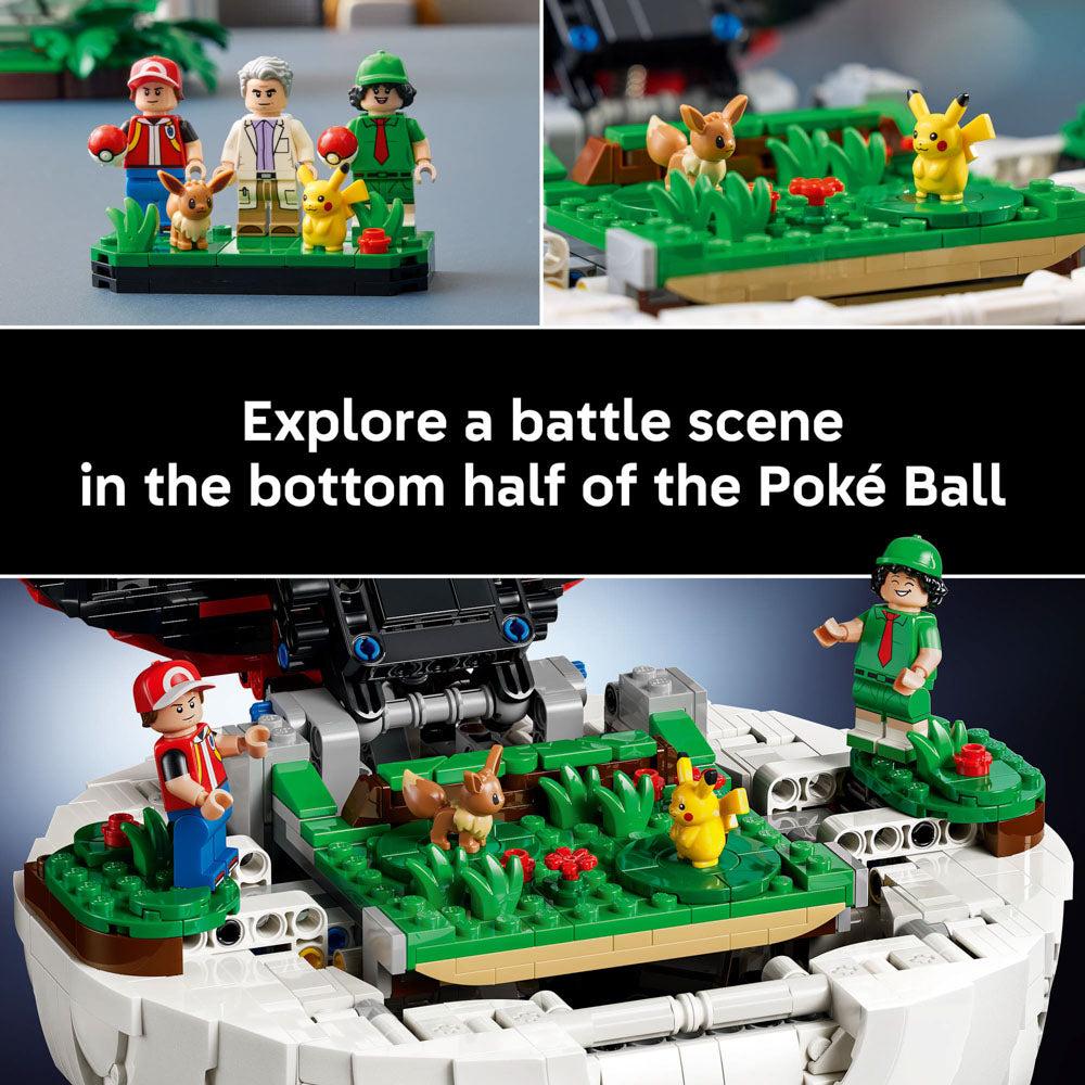 LEGO 72154 Pokémon Iconic Trainer Moments Poké Ball