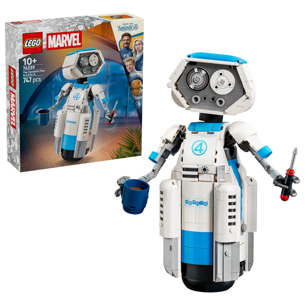 Assembled LEGO 76339 Super Heroes The Fantastic Four H.E.R.B.I.E. set