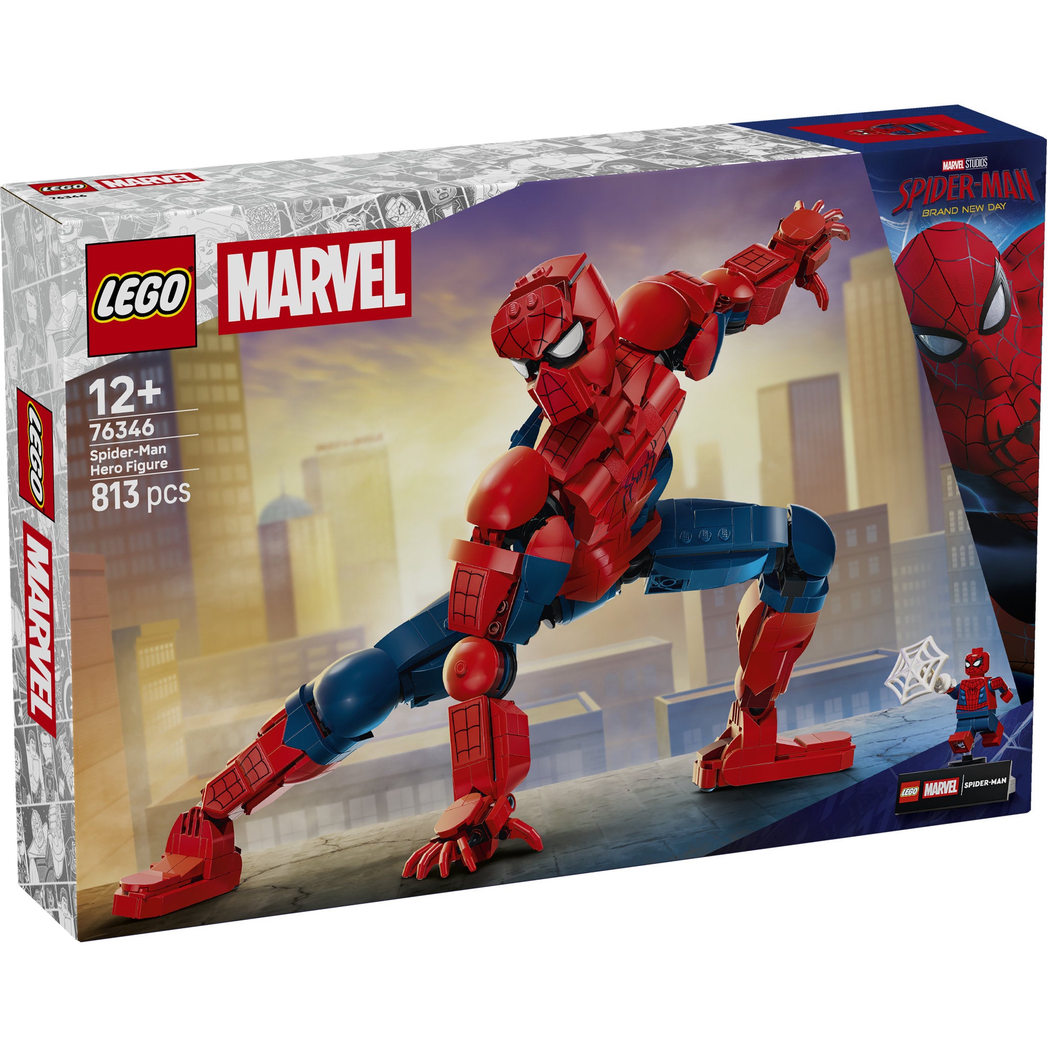 LEGO 76346 Marvel Spider-Man Hero Figure Set in packaging