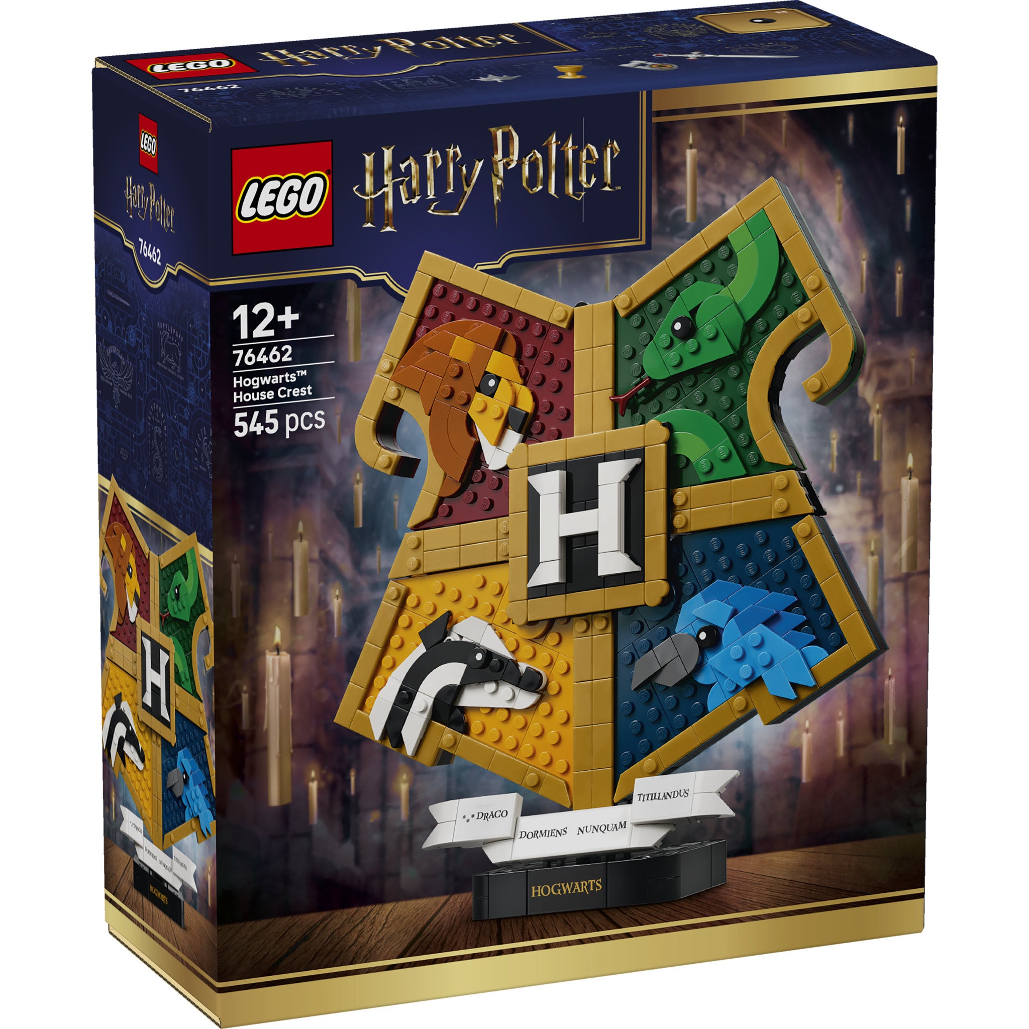 LEGO 76462 Harry Potter Hogwarts House Crest in packaging