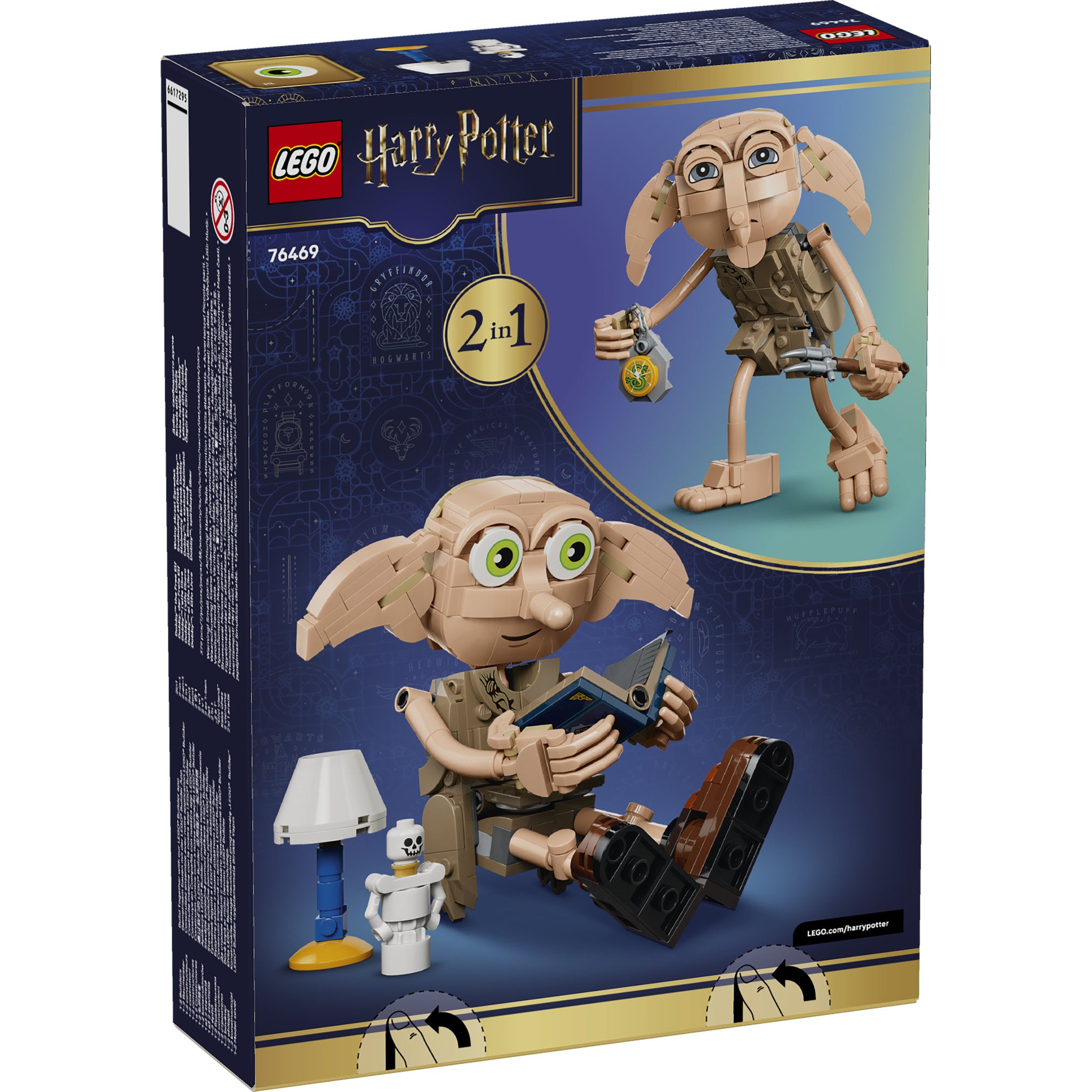 LEGO 76469 Harry Potter Dobby The Free Elf Set in packaging