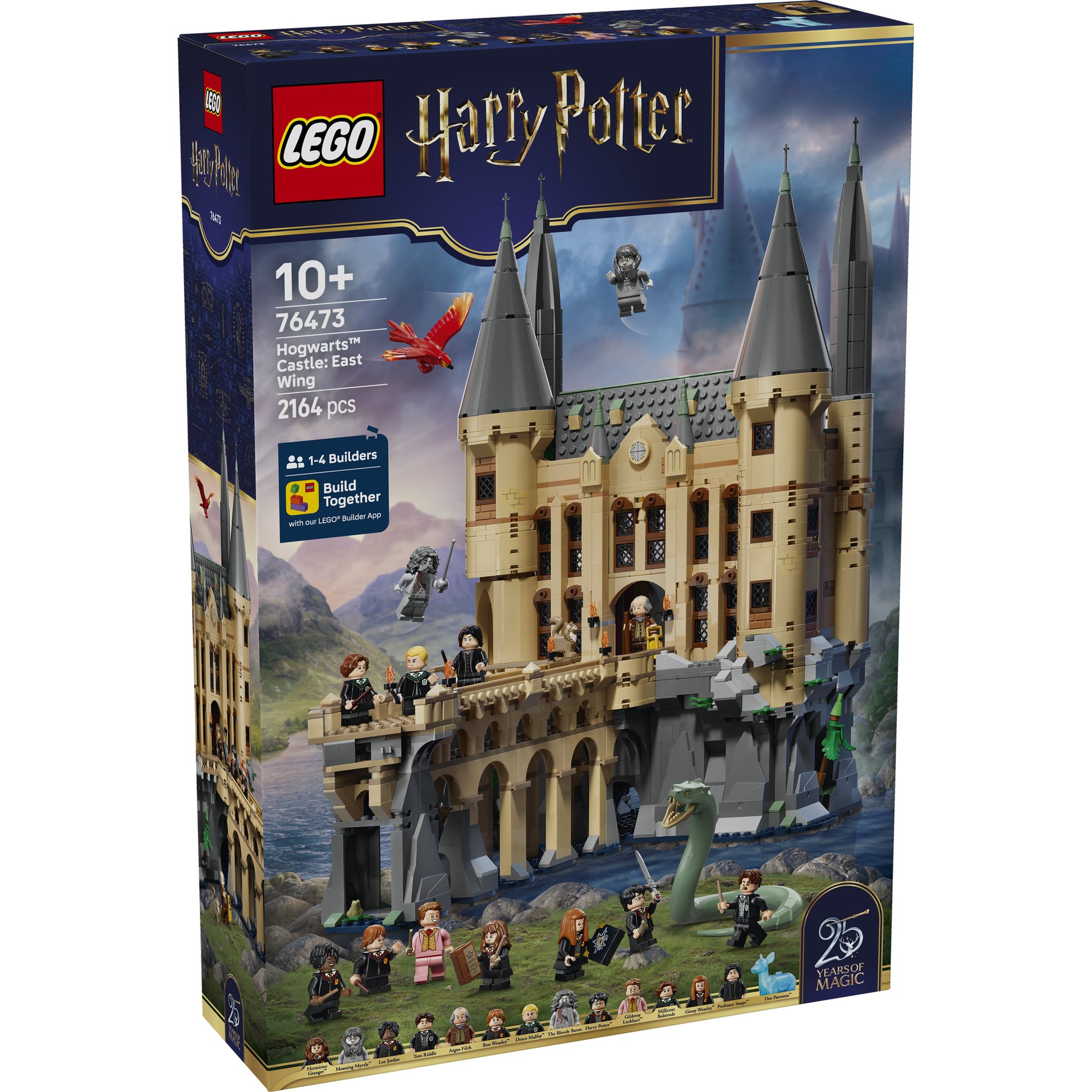 LEGO 76473 Harry Potter Hogwarts Castle: East Wing Set in packaging