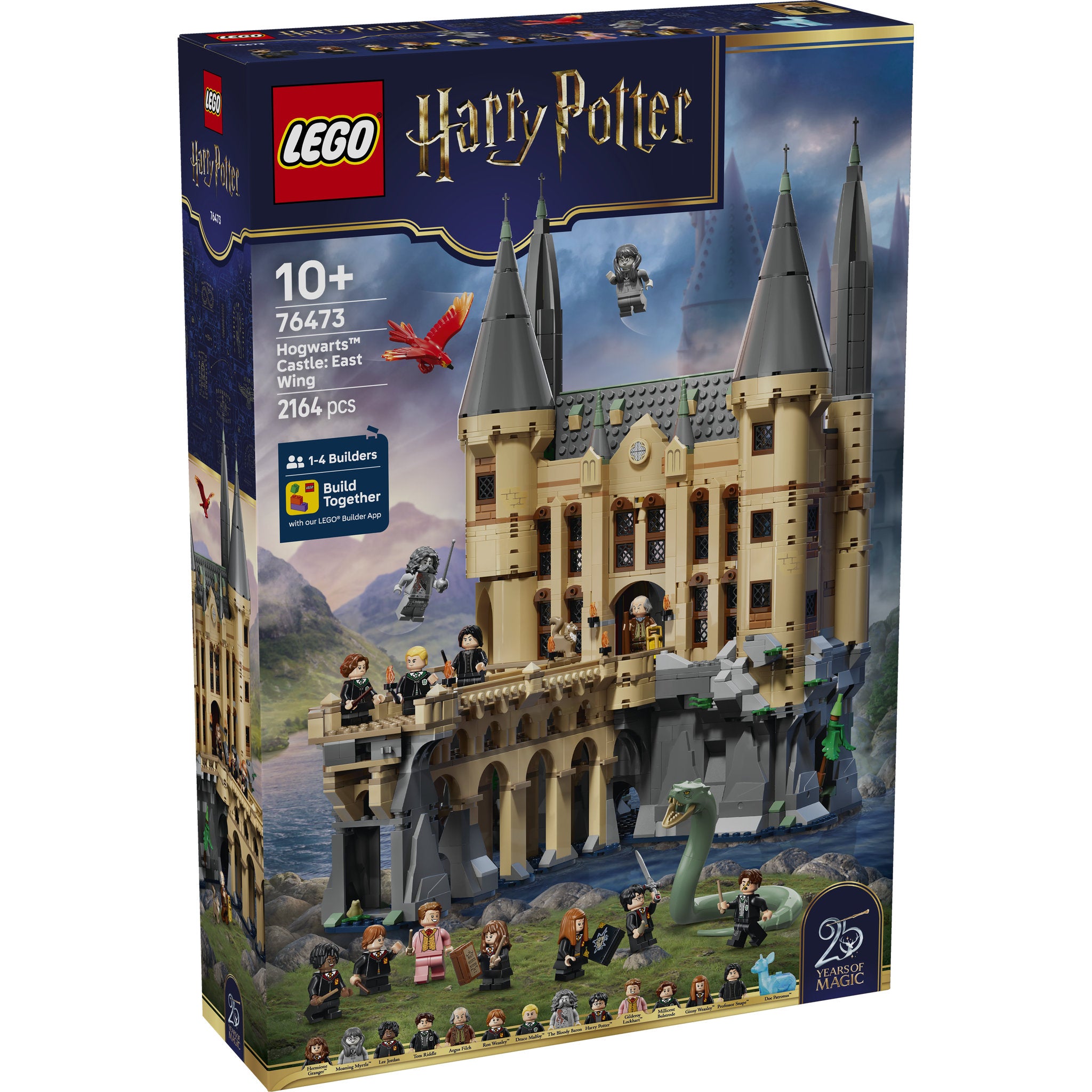 LEGO 76473 Harry Potter Hogwarts Castle: East Wing Set in packaging