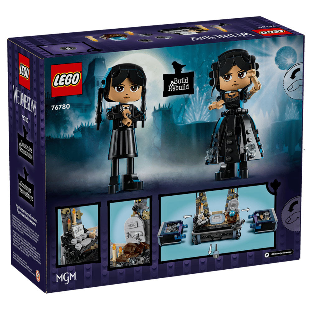 LEGO 76780 Wednesday Addams Figure set, in packaging