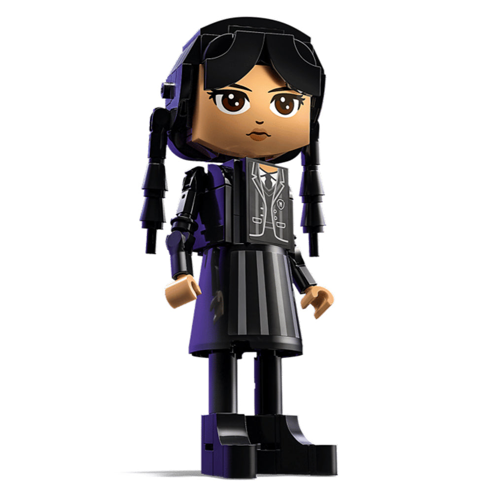 Assembled figure: LEGO 76780 Wednesday Addams Figure set