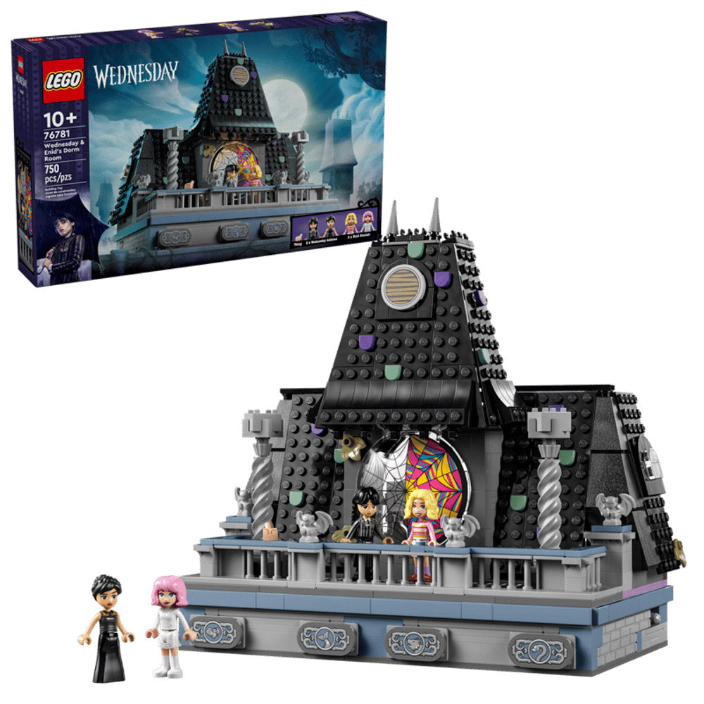 LEGO 76781 Wednesday & Enid's Dorm Room set, in packaging