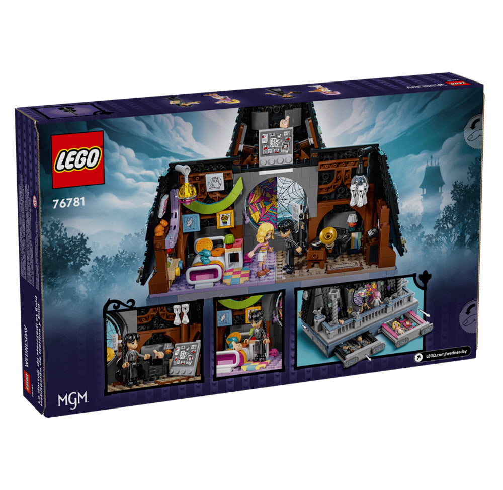 LEGO 76781 Wednesday & Enid's Dorm Room set, in packaging
