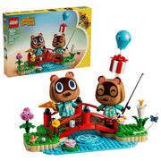 Assembled LEGO 77059 Animal Crossing Timmy & Tommy's Fun Day Out set