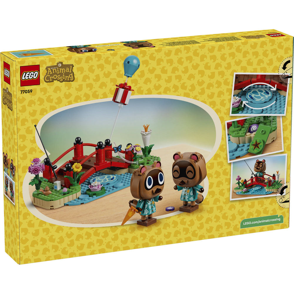 Back packaging of the LEGO 77059 Animal Crossing Timmy & Tommy's Fun Day Out set