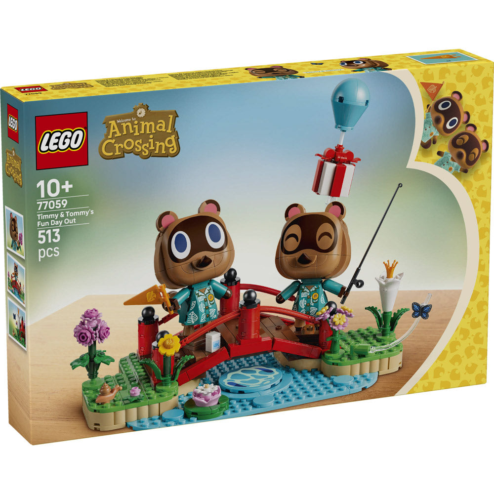 LEGO 77059 Animal Crossing Timmy & Tommy's Fun Day Out set, in packaging