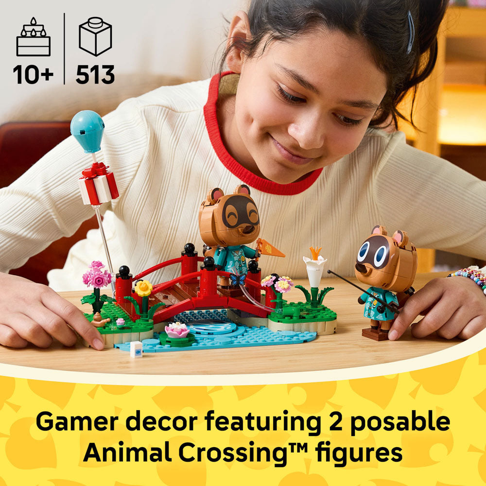 Assembled Timmy & Tommy figures that are posable