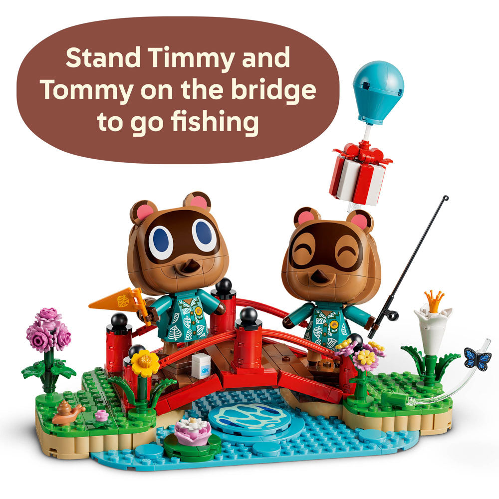Fish from the bridge, in the LEGO 77059 Animal Crossing Timmy & Tommy's Fun Day Out set