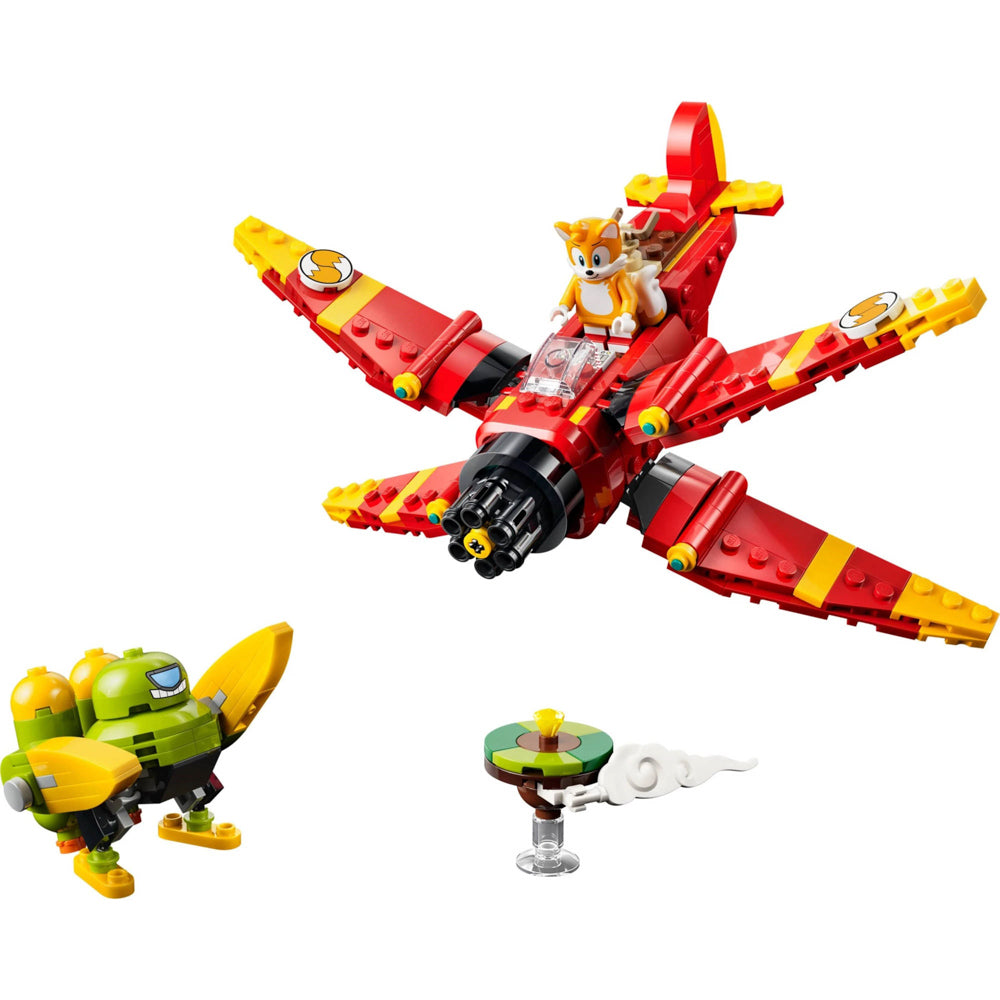 Assembled LEGO 77119 Sonic Tails' Tornado-1 set