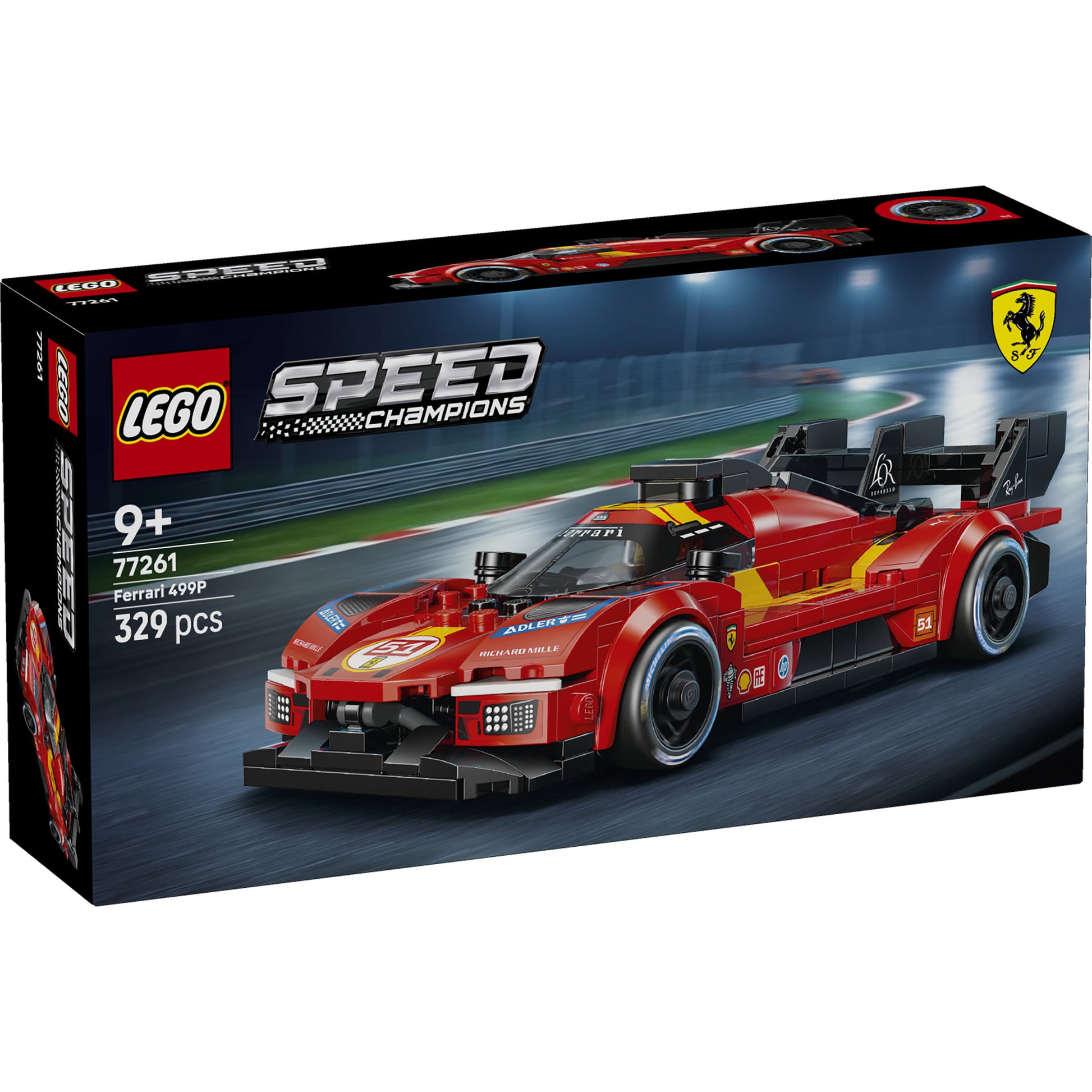 LEGO 77261 Speed Champions Ferrari 499P Set in packaging