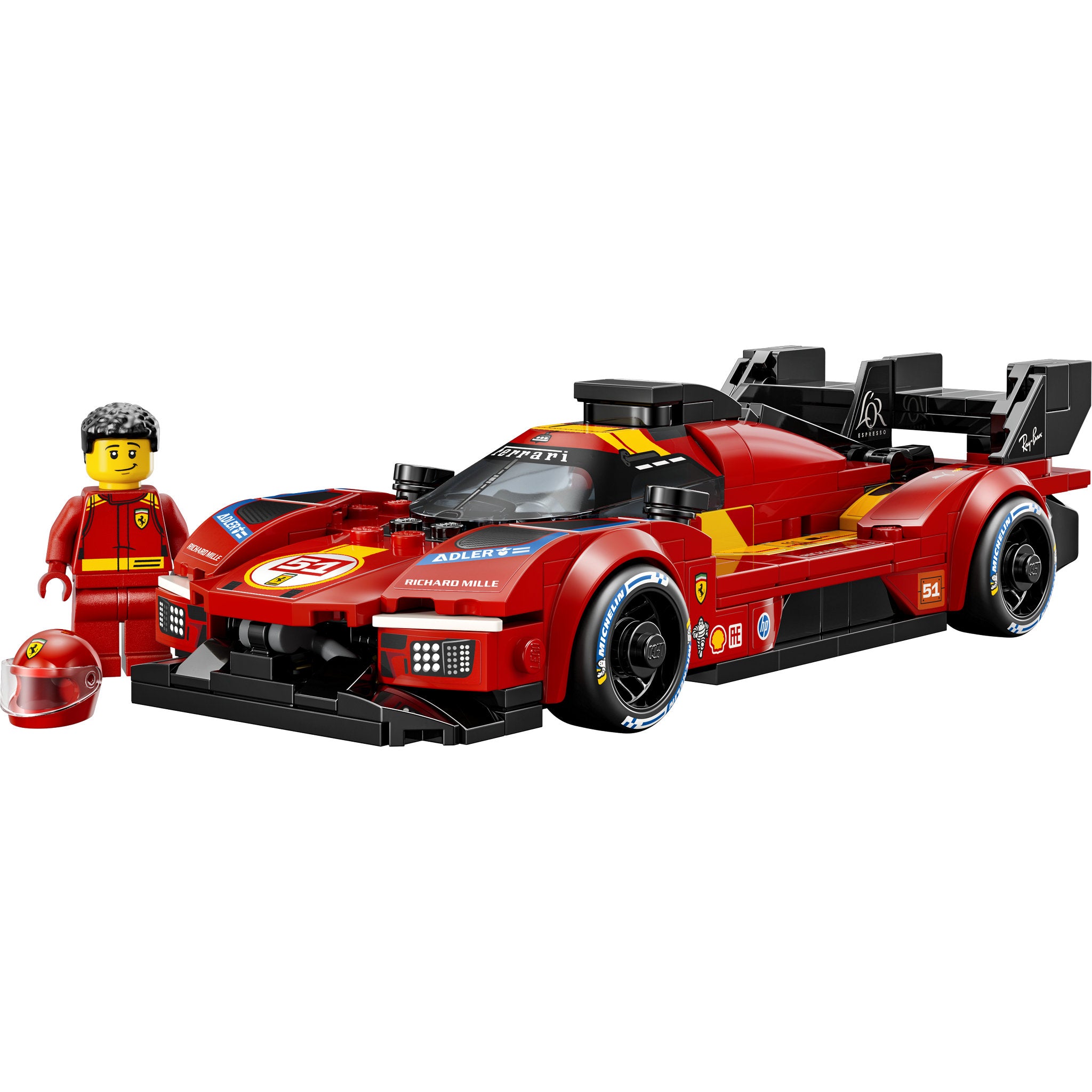 Assembled LEGO 77261 Speed Champions Ferrari 499P Set