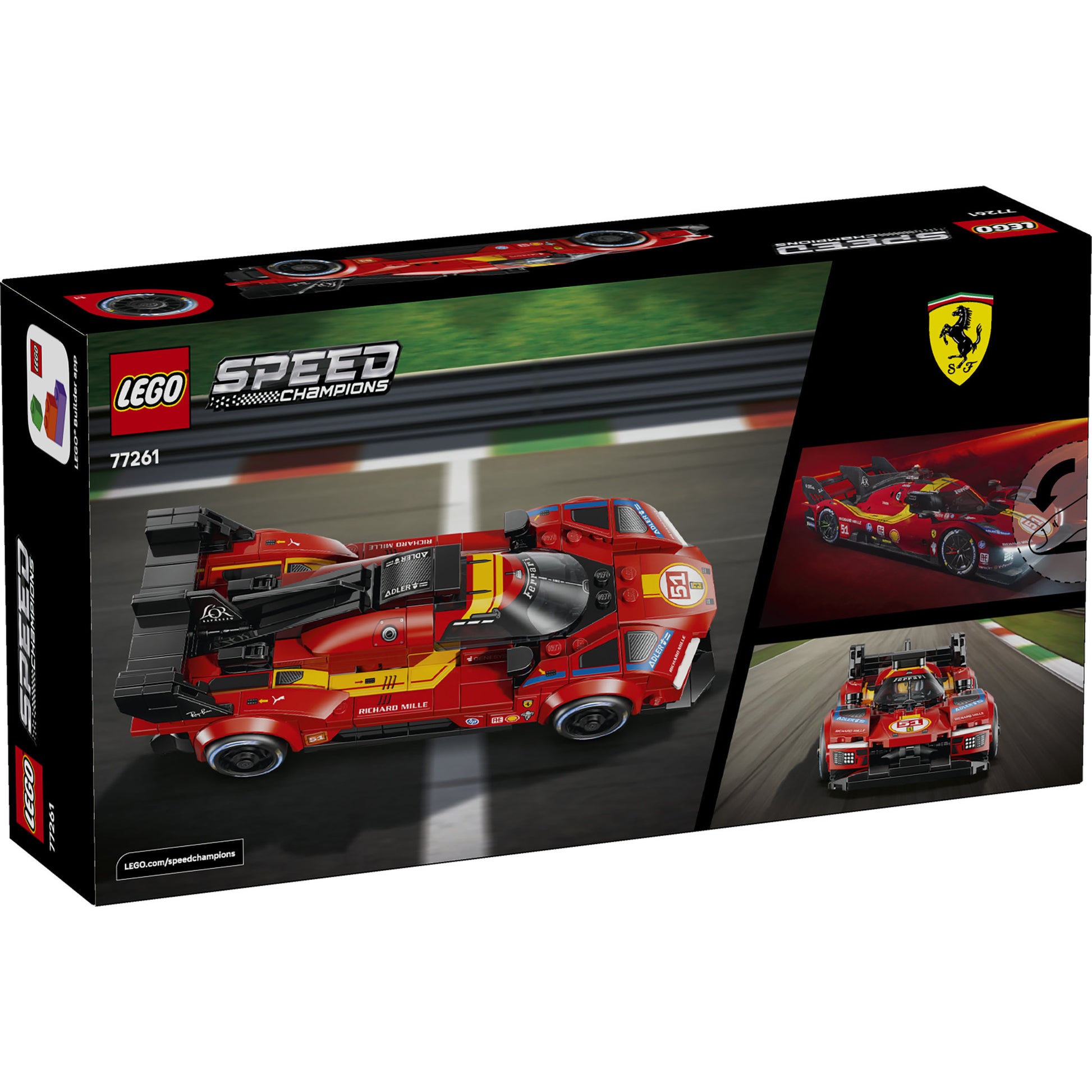 LEGO 77261 Speed Champions Ferrari 499P Set in packaging