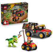 Assembled LEGO 77978 Jurassic World Young T.Rex Transport Truck set