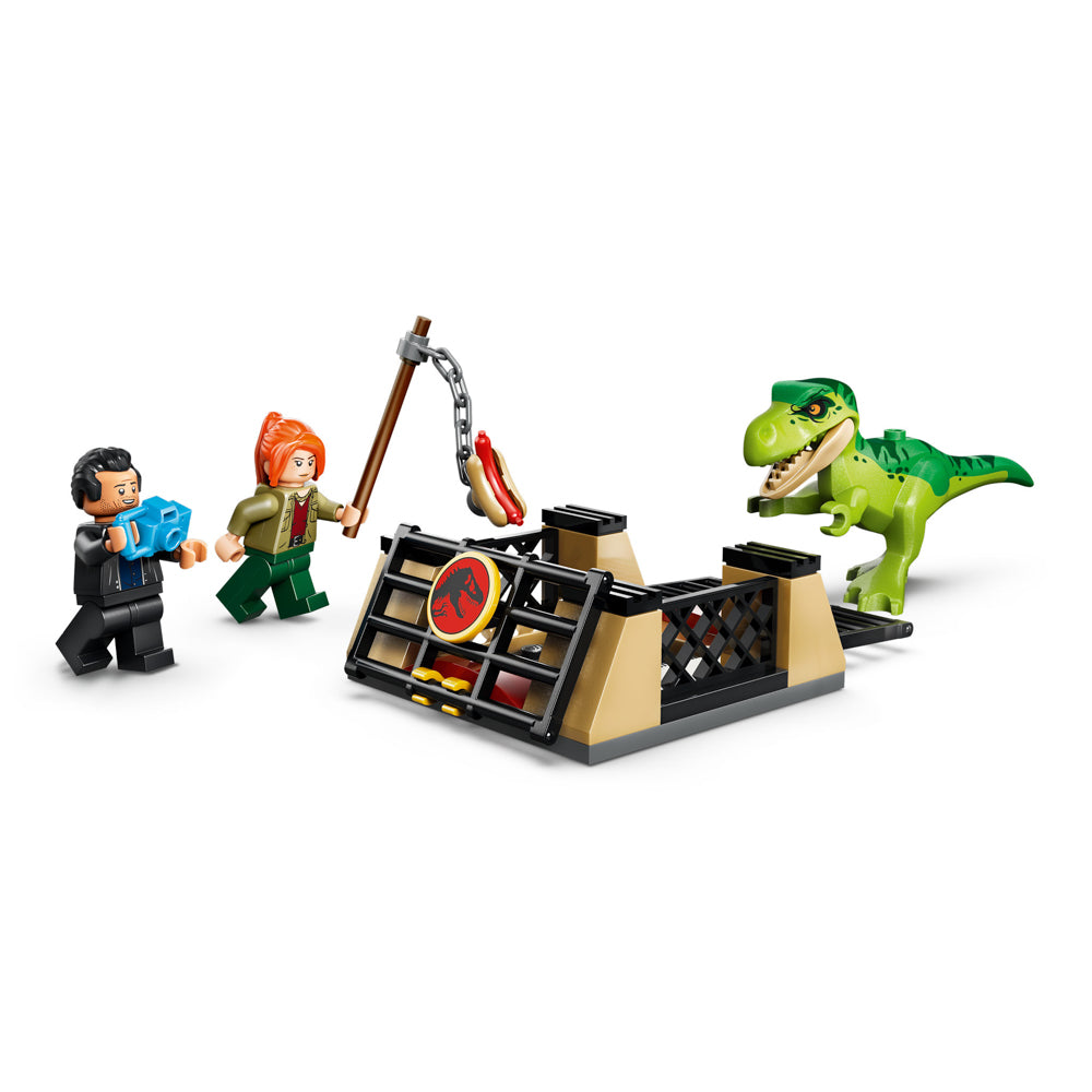 Assembled LEGO 77978 Jurassic World Young T.Rex Transport Truck set