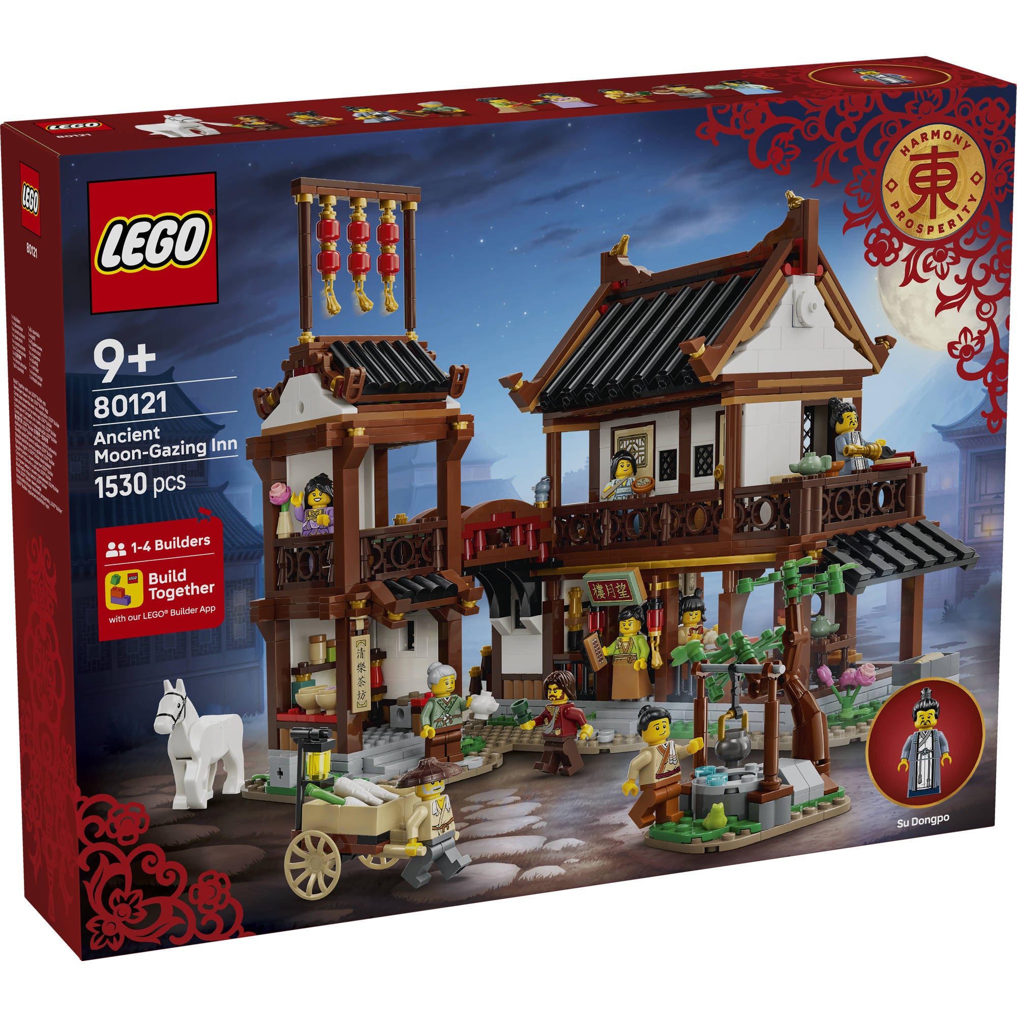 LEGO 80121 Ancient Moon Gazing Inn Set in packaging