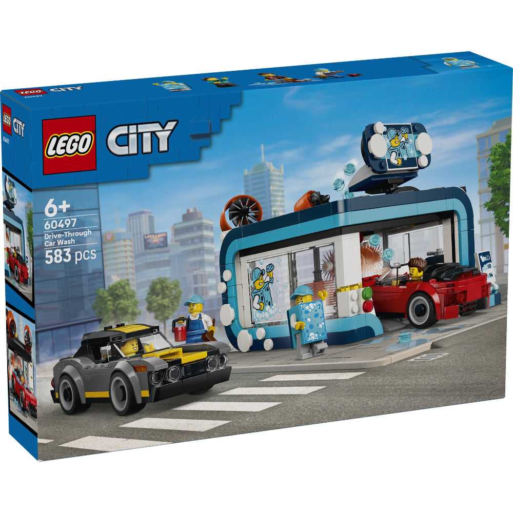 LEGO 60497 City Drive-Through Car Wash front packaging