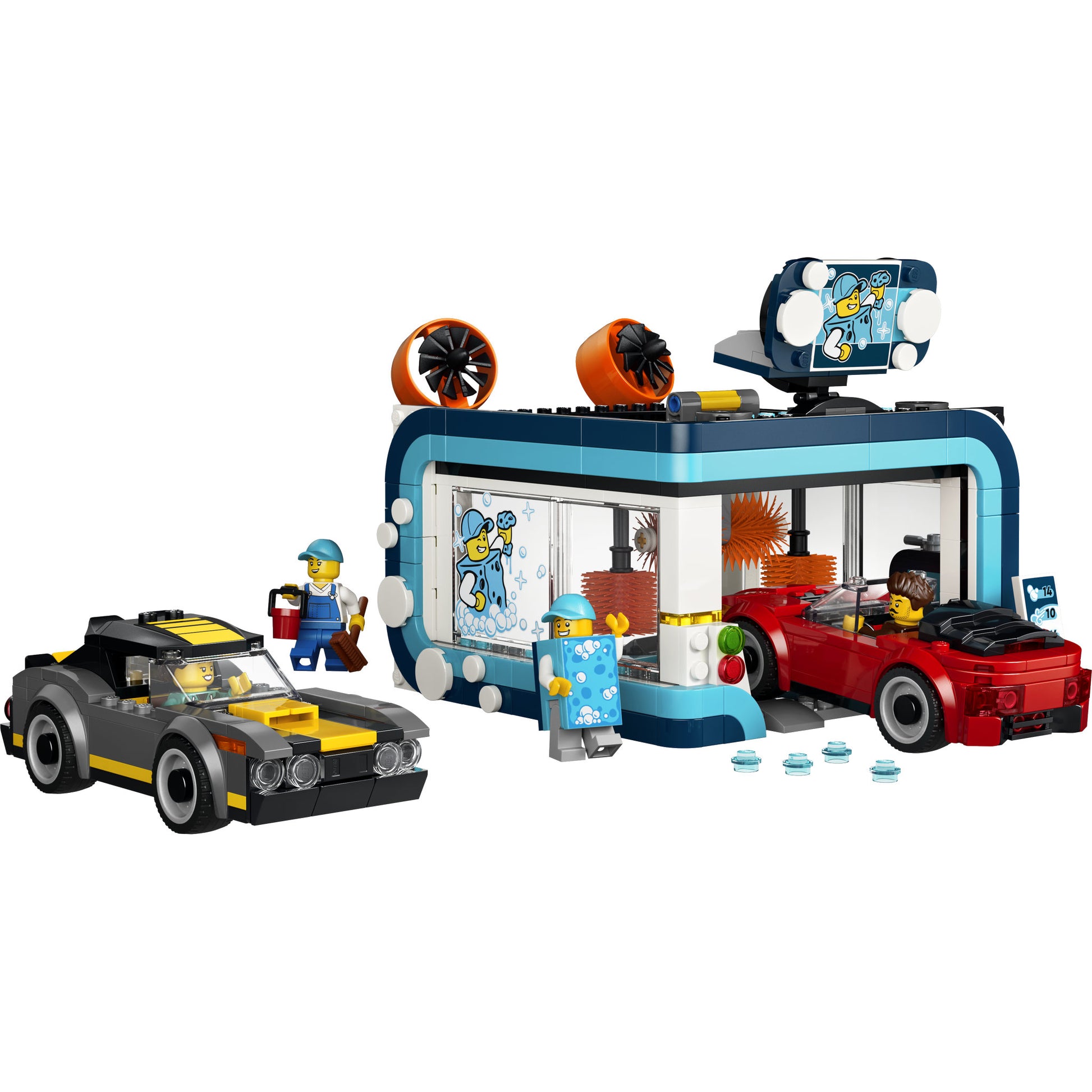 Assembled LEGO 60497 City Drive-Through Car Wash toy