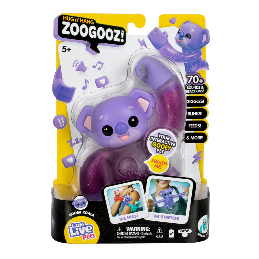 Little Live Pets Hug N Hang Zoogooz Single Pack Koomi Koala