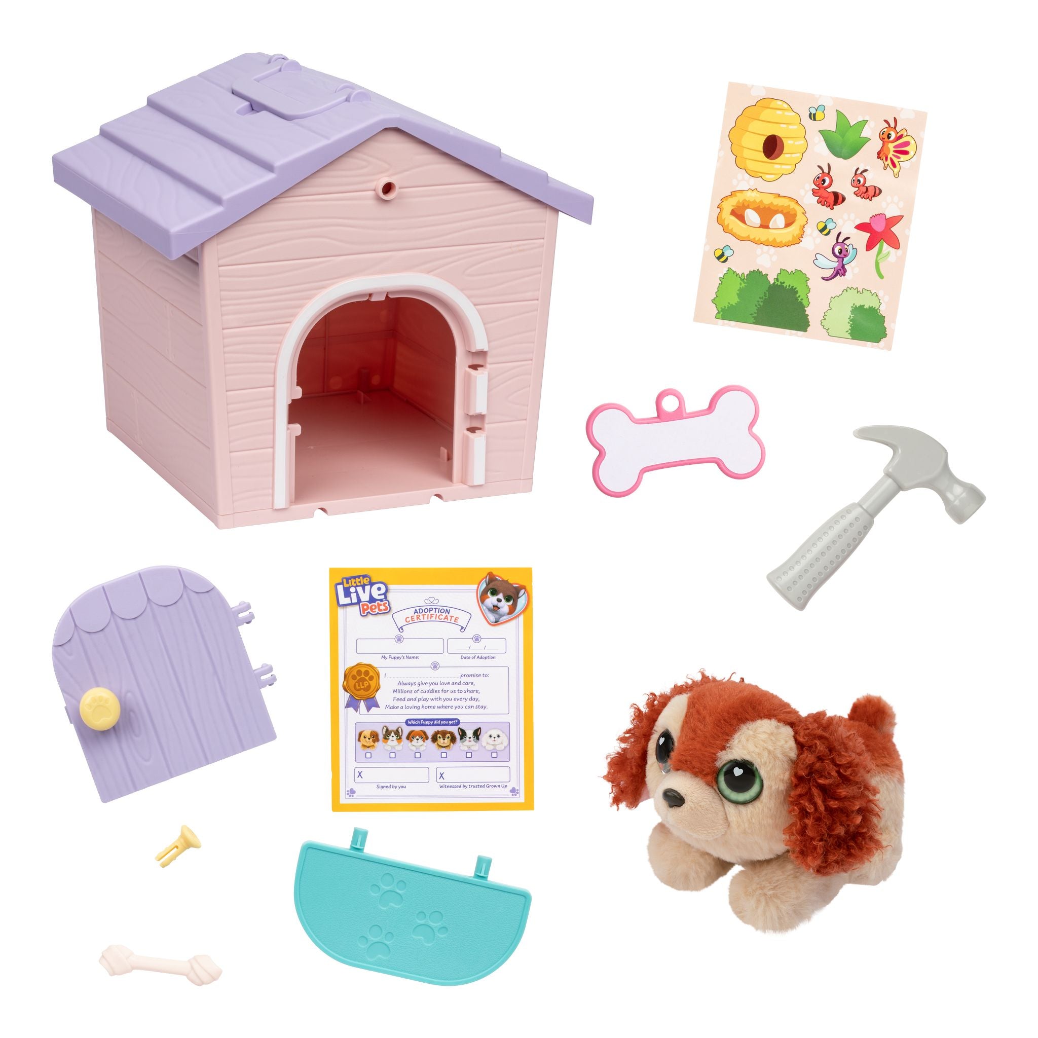Little Live Pets My Puppy's Home S2 Mini Playset - Pink