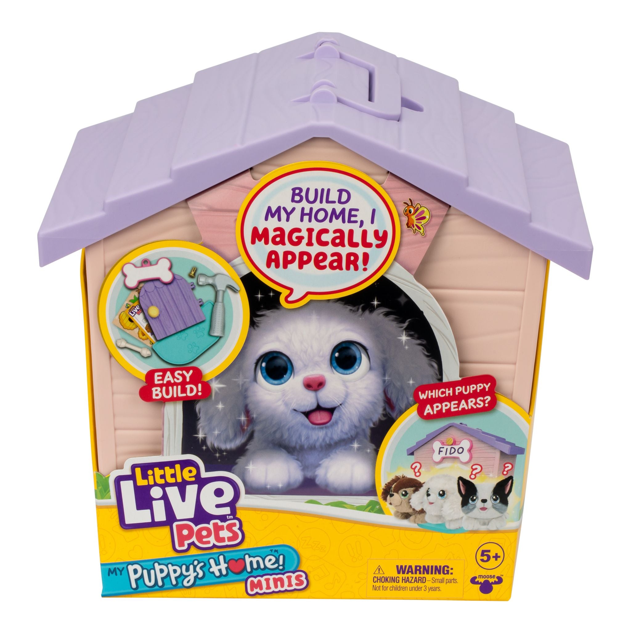 Little Live Pets My Puppy's Home S2 Mini Playset - Pink