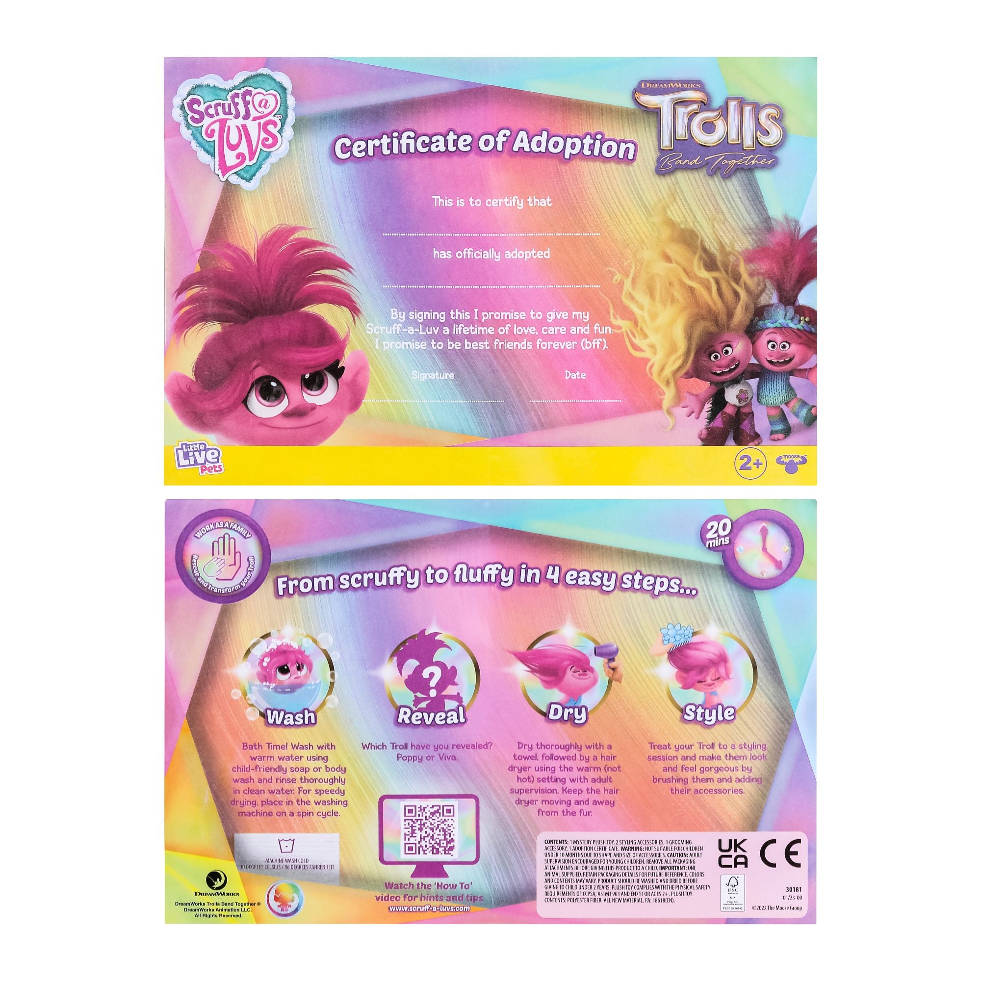 Little Live Pets Scruff A Luvs Trolls