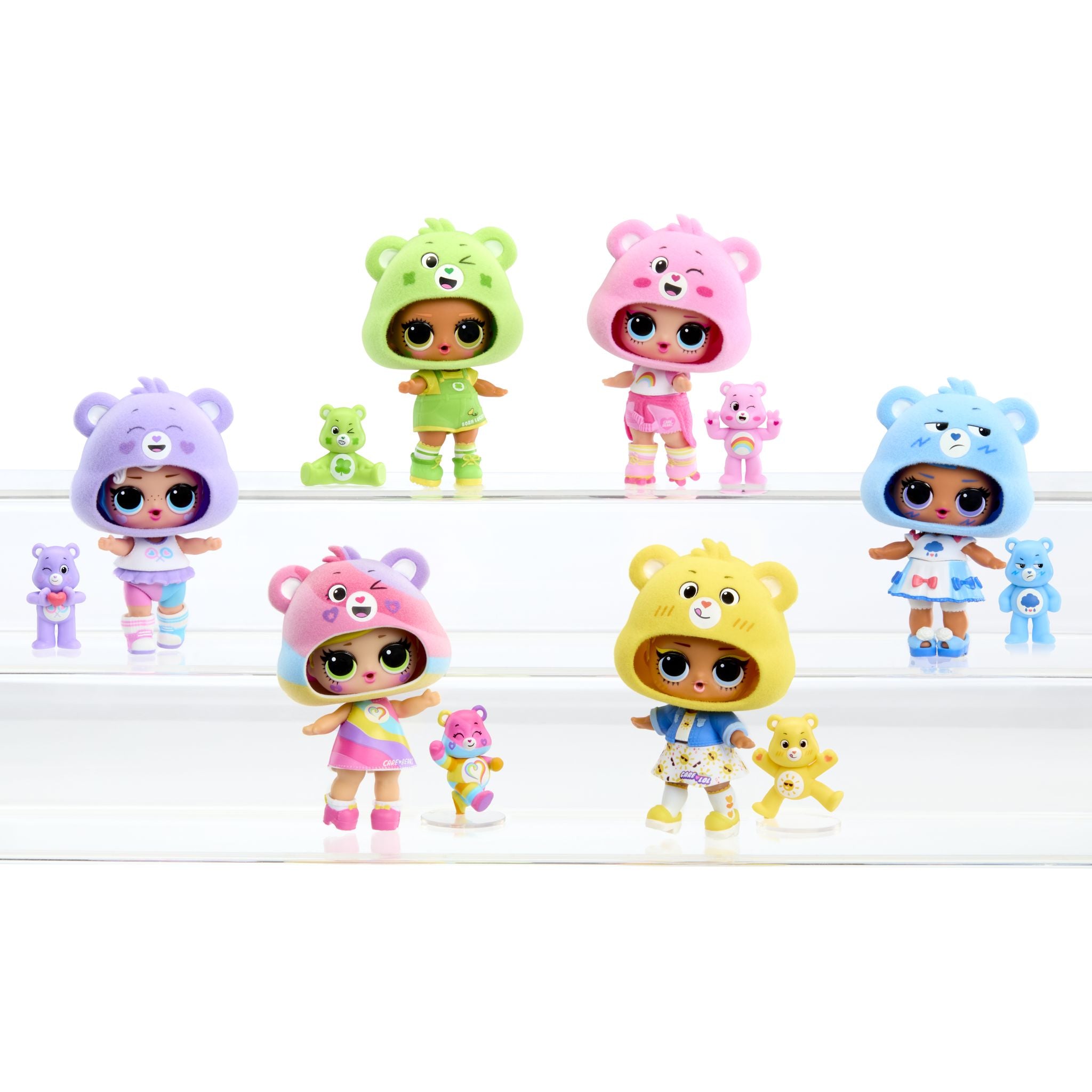 Collect all dolls in the L.O.L. Surprise Loves Care Bears blind bag toys series.