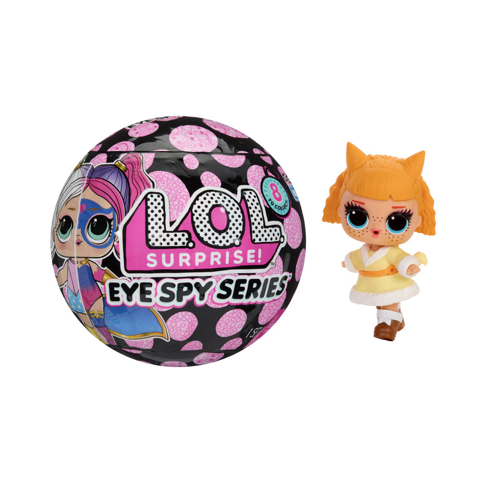 L.O.L Surprise! Eye Spy Tots blind bag toy dolls, in packaging