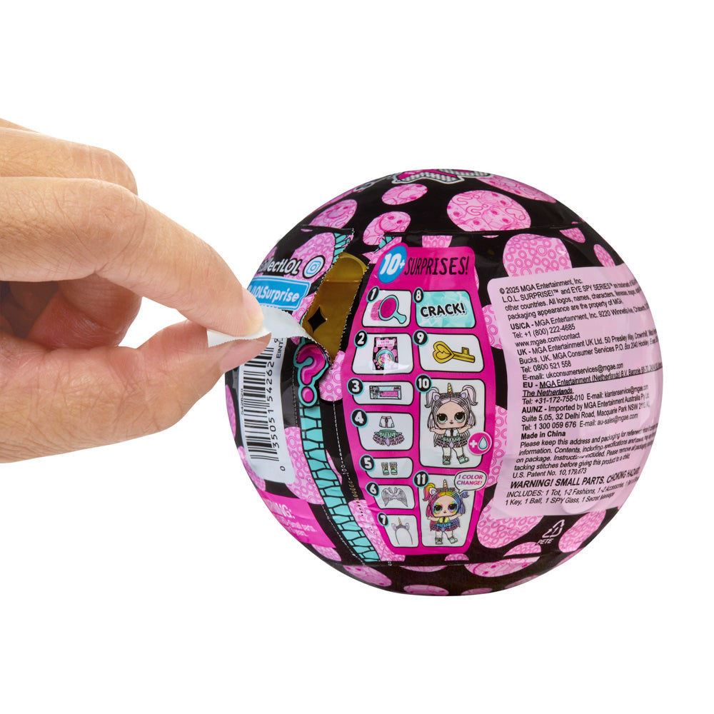 How to open your L.O.L Surprise! Eye Spy Tots blind bag toy.
