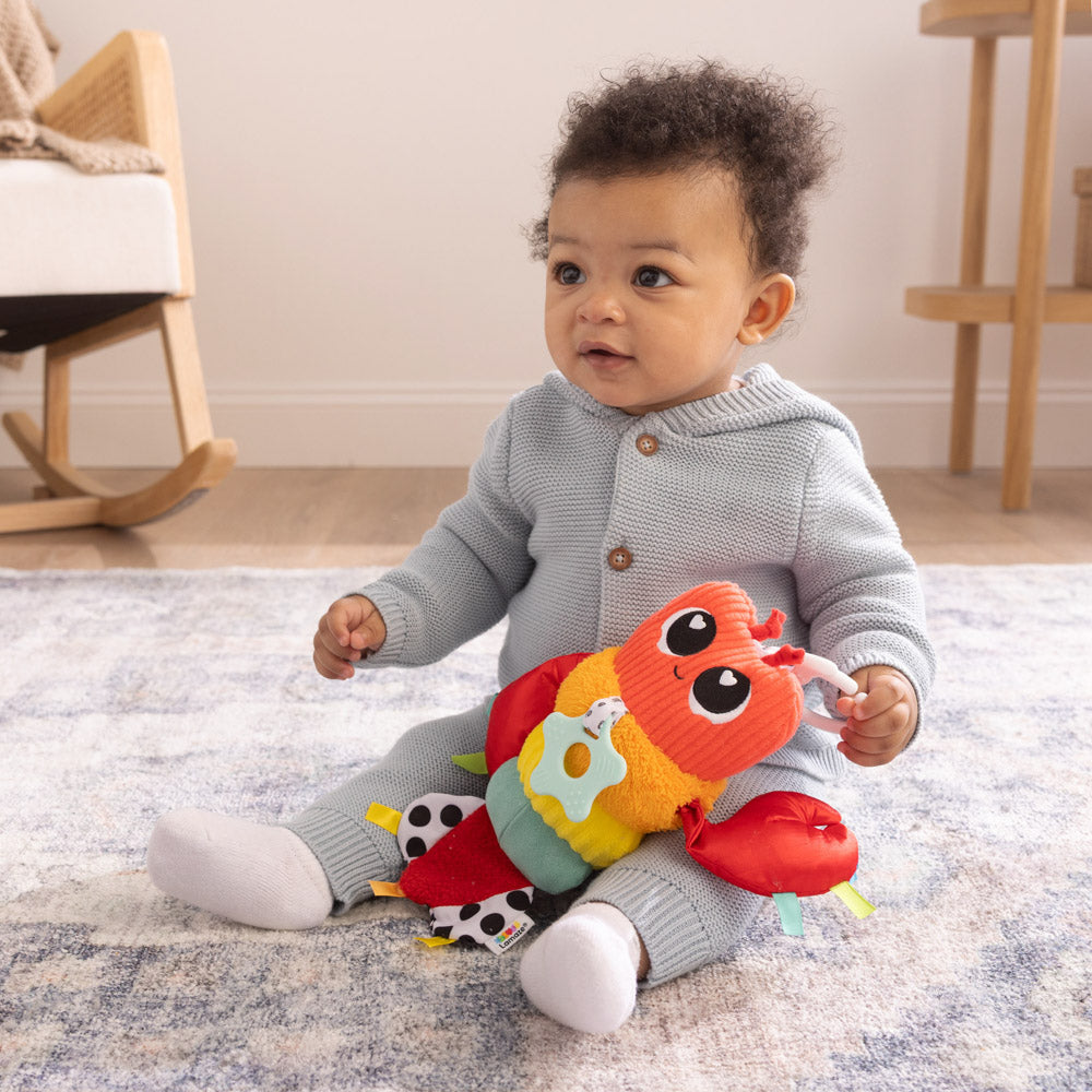 Lamaze Liam The Lobster Clip & Go - Toyworld NZ