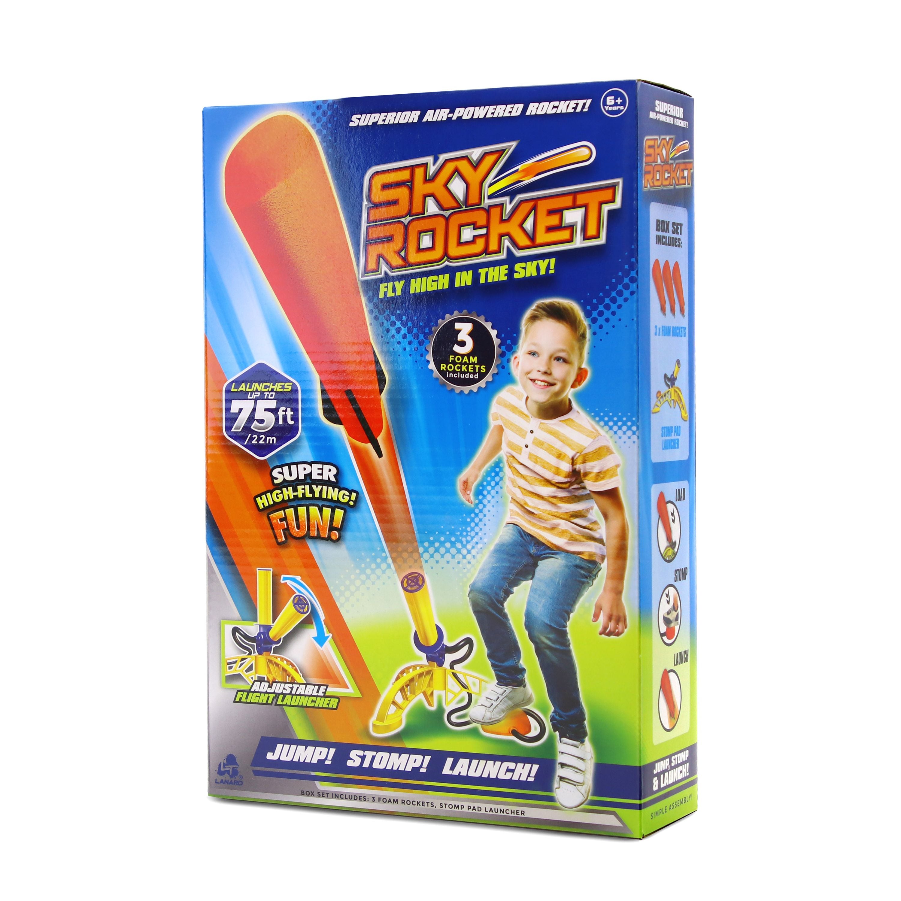Lanard Skyforce Air Powered Sky Rocket