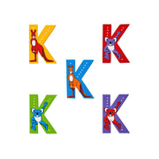 Animal Letters Wooden K Assortment