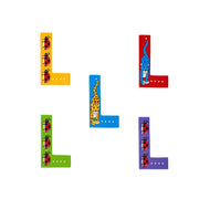 Animal Letters Wooden L Assortment