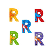 Animal Letters Wooden R Assortment