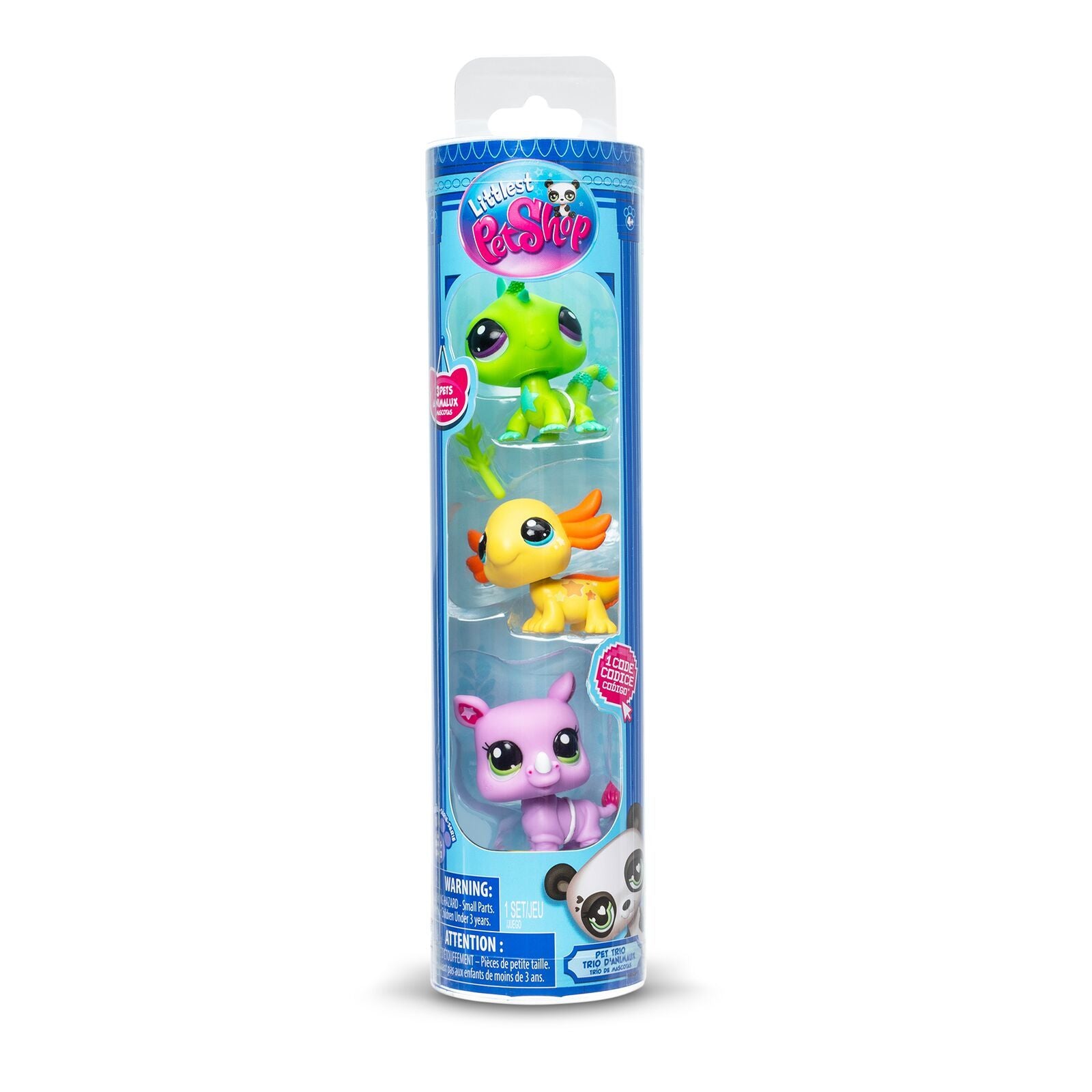 Littlest Pet Shop Pet Trio In Tube Wild Vibes