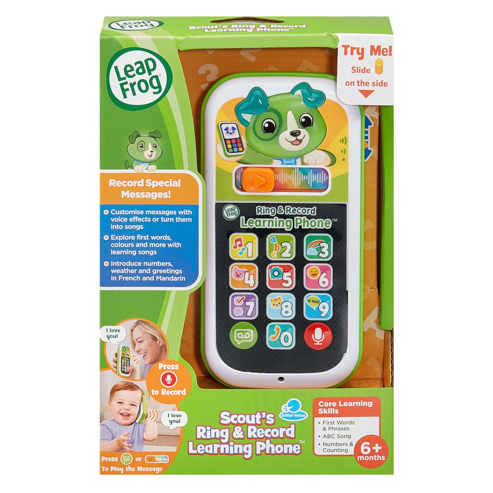 Leapfrog Scout's Ring & Record Learning Phone