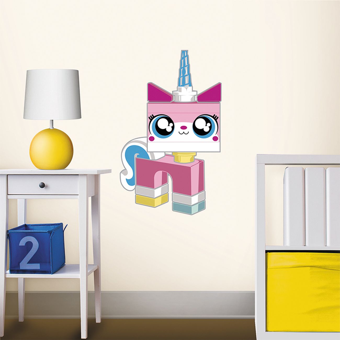 LEGO Movie 2 Staticker Unikitty