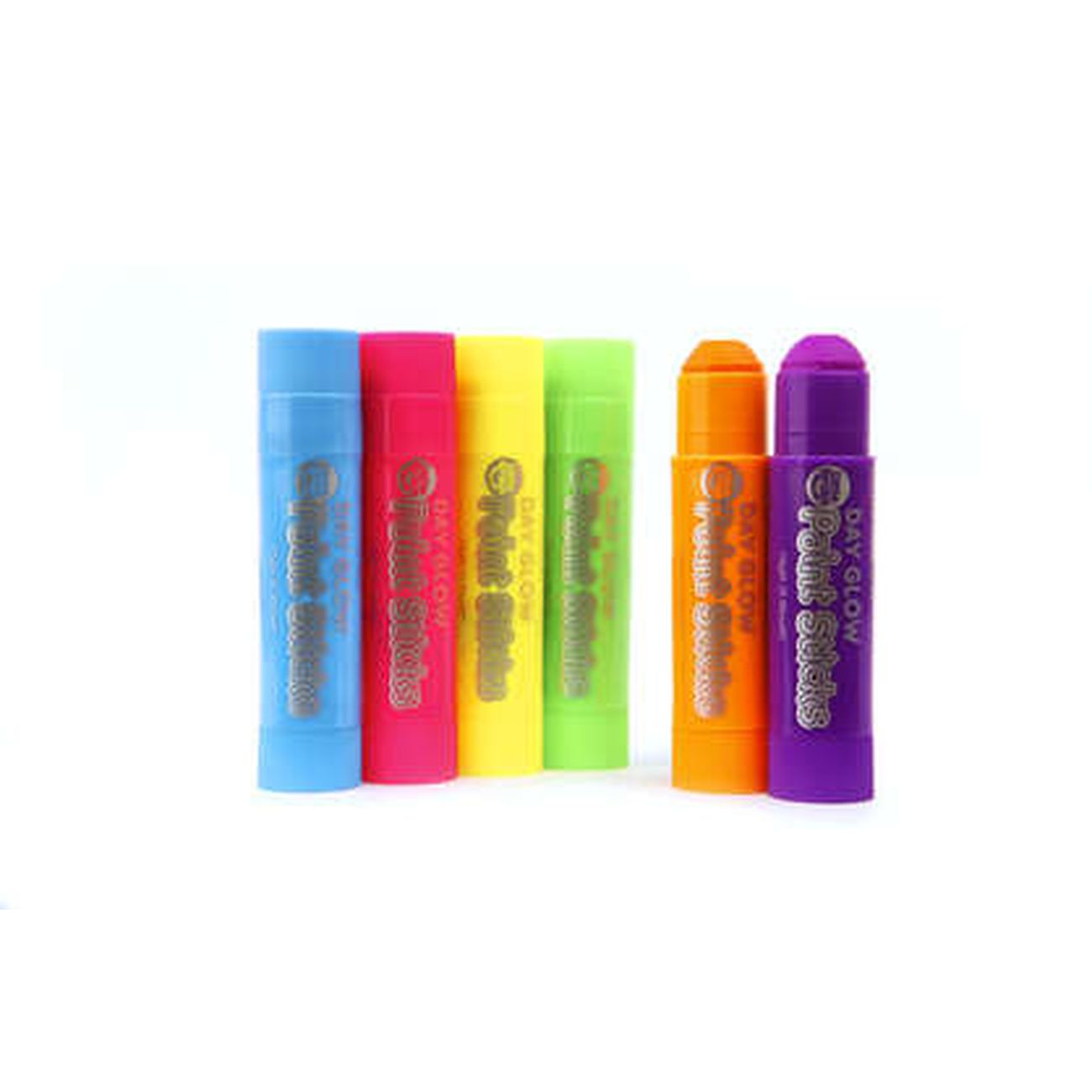 Little Brian Paint Sticks Day Glow Colours 6 Pack