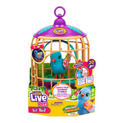 Little Live Pets Lil' Bird - Pango - Tweeting Singing Toy Bird.