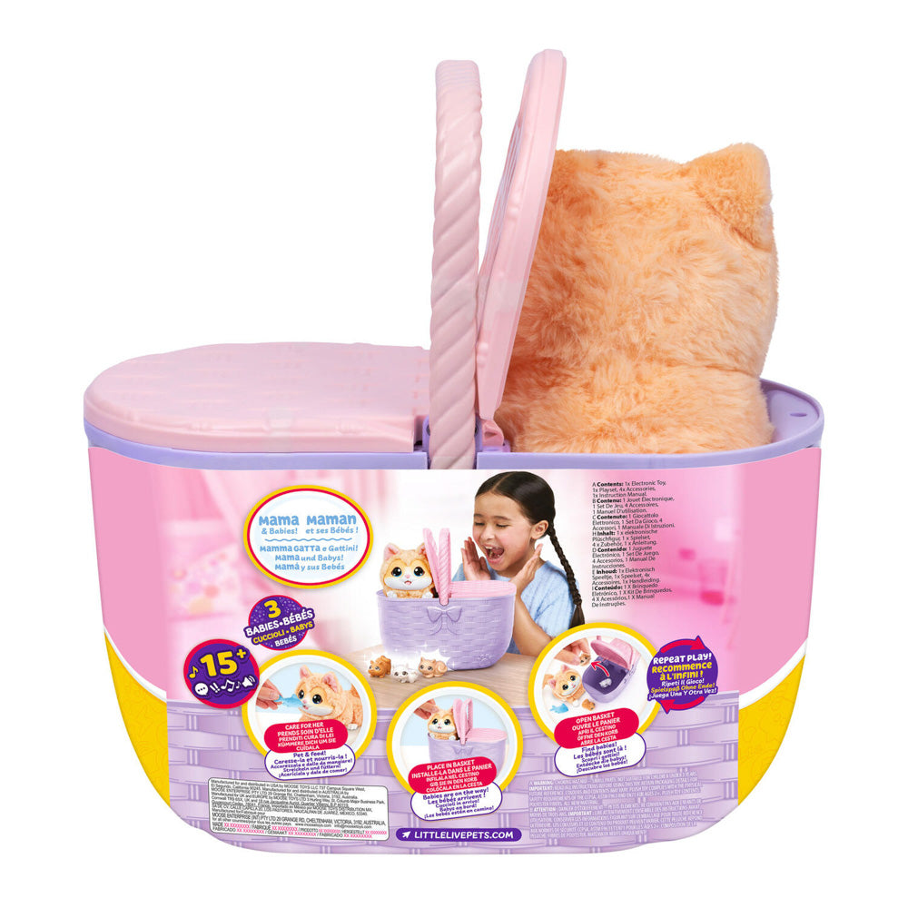Little Live Pets Mama Surprise Kittens Playset