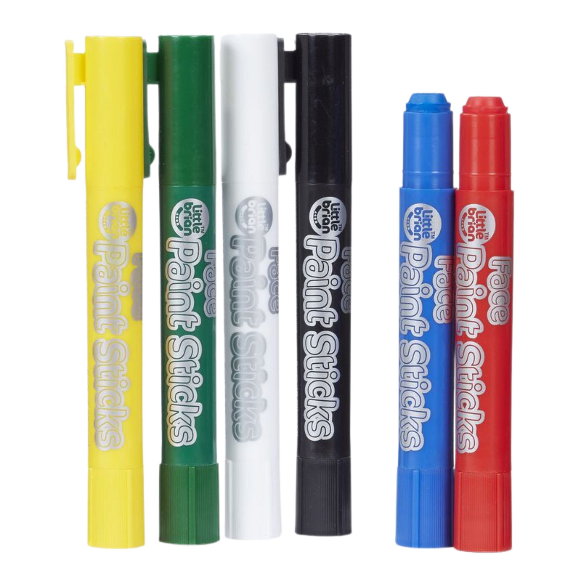 Little Brian Face Paint Sticks Classic 6 Pack - Toyworld NZ