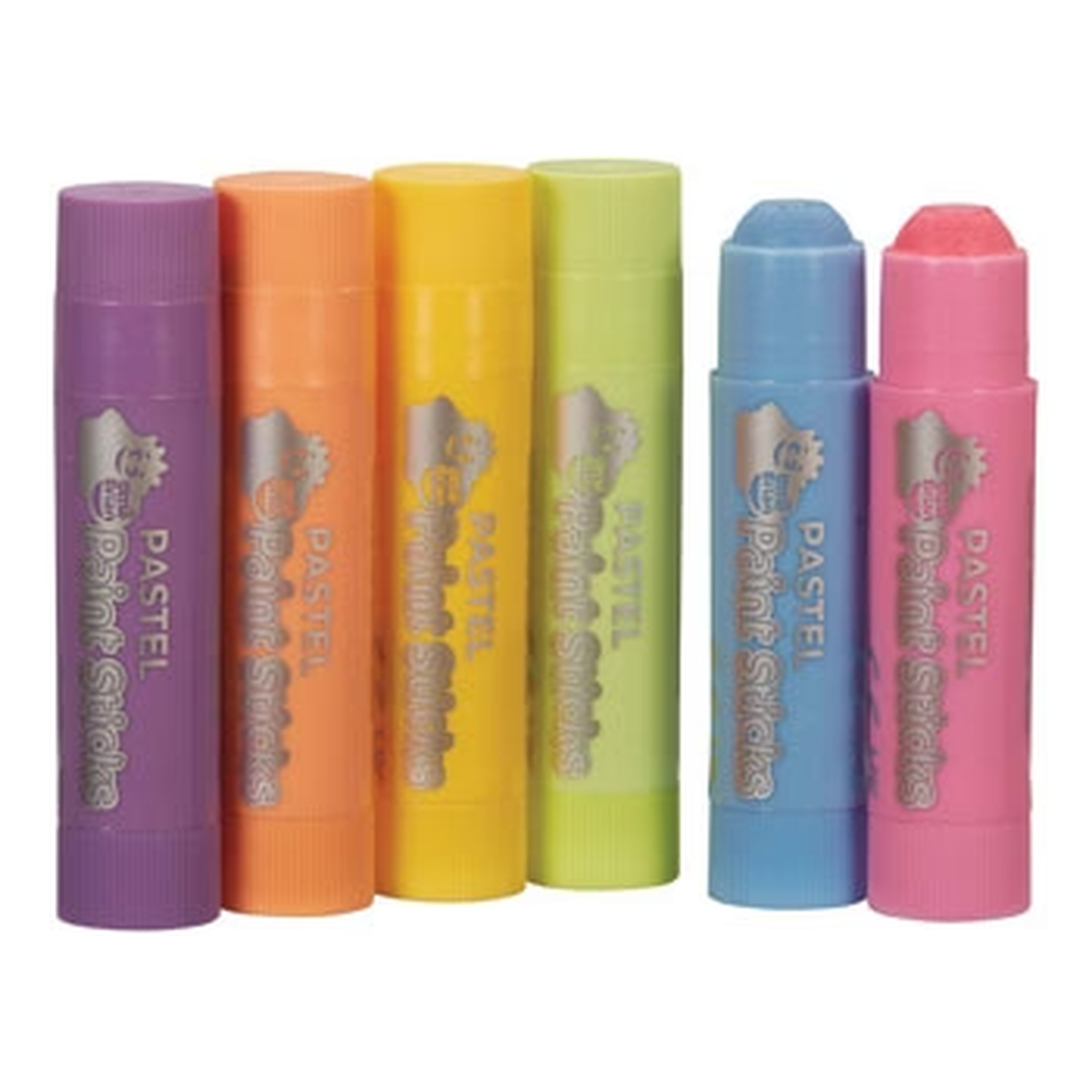 Little Brian Paint Sticks Pastel 6 Pack