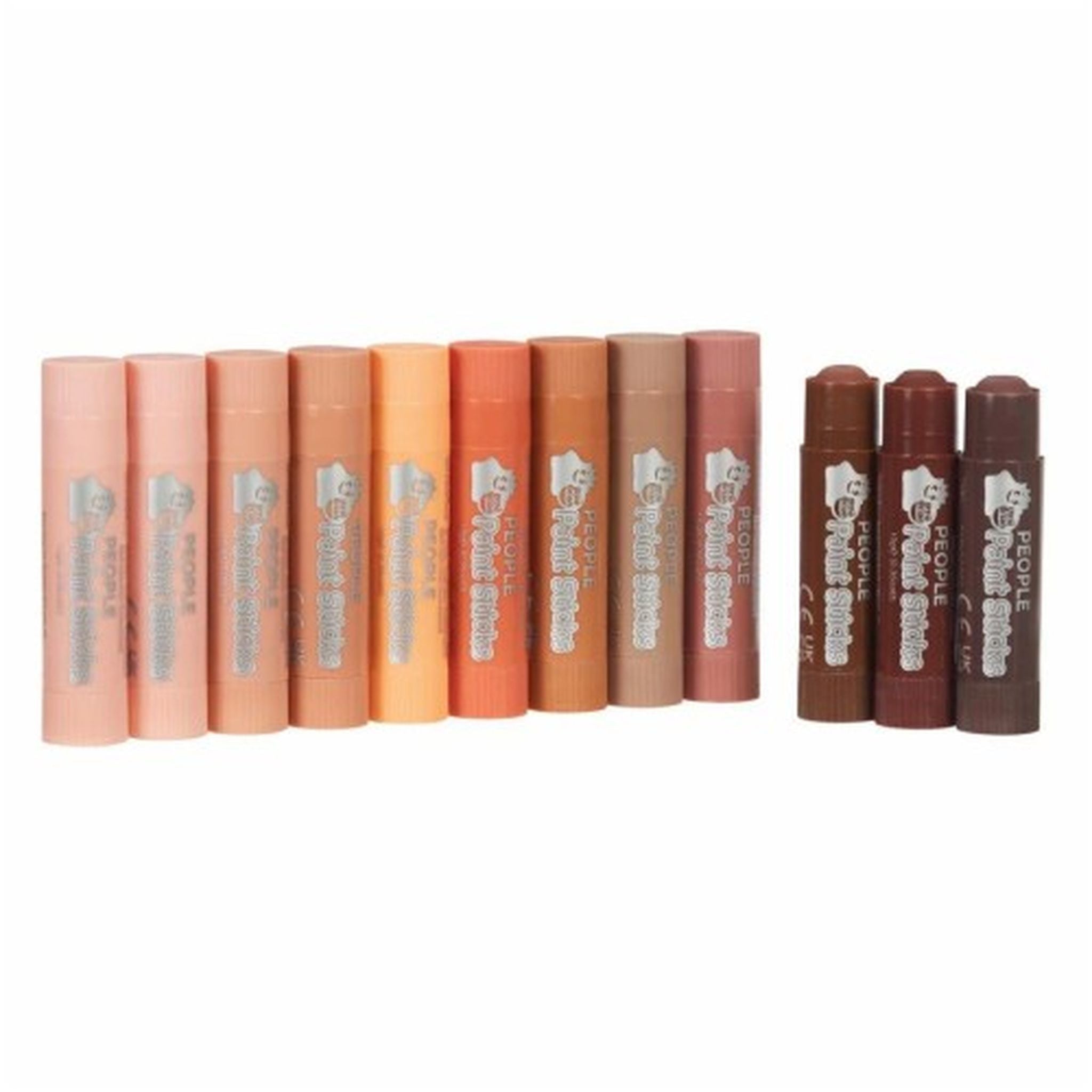 Little Brian People Paint Sticks 12 Pack